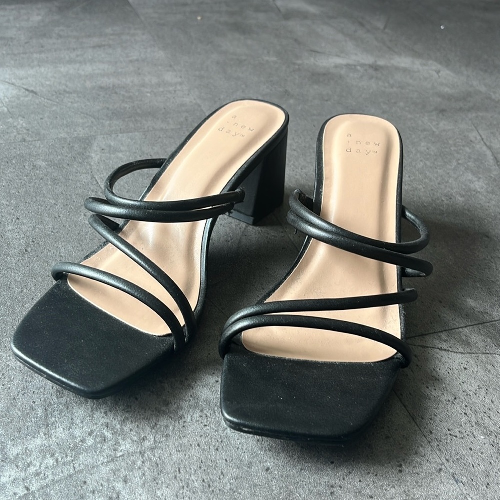 Black heels